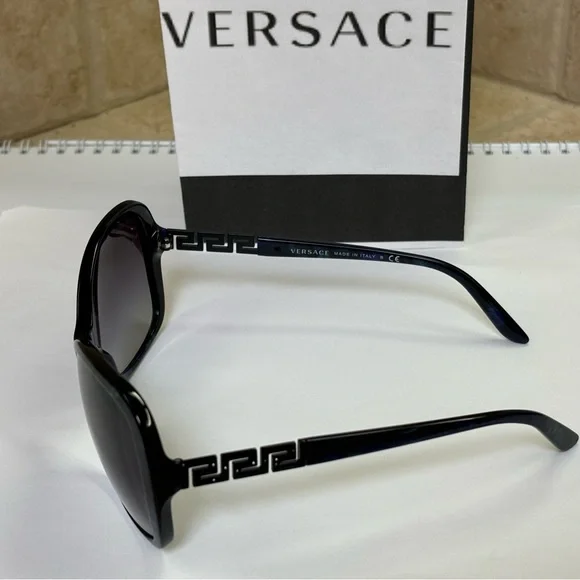 New Versace MOD4271-B 5127/8G Marbled Black/Green Sunglasses